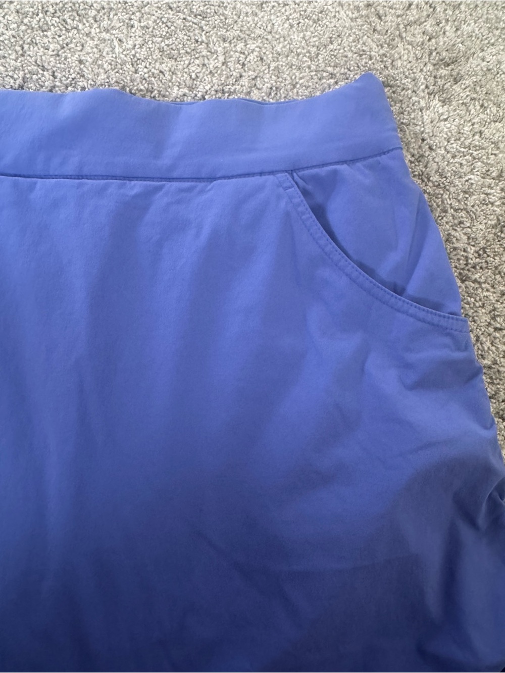 Columbia Violet-Blue Athletic Skort with Side Pocket